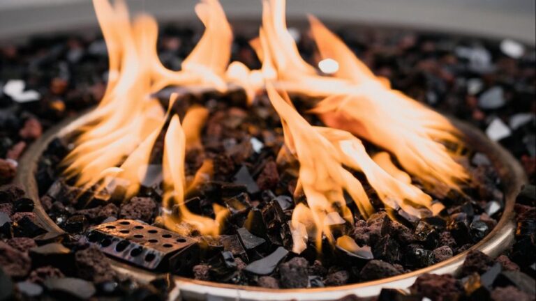 Propane gas fire ring