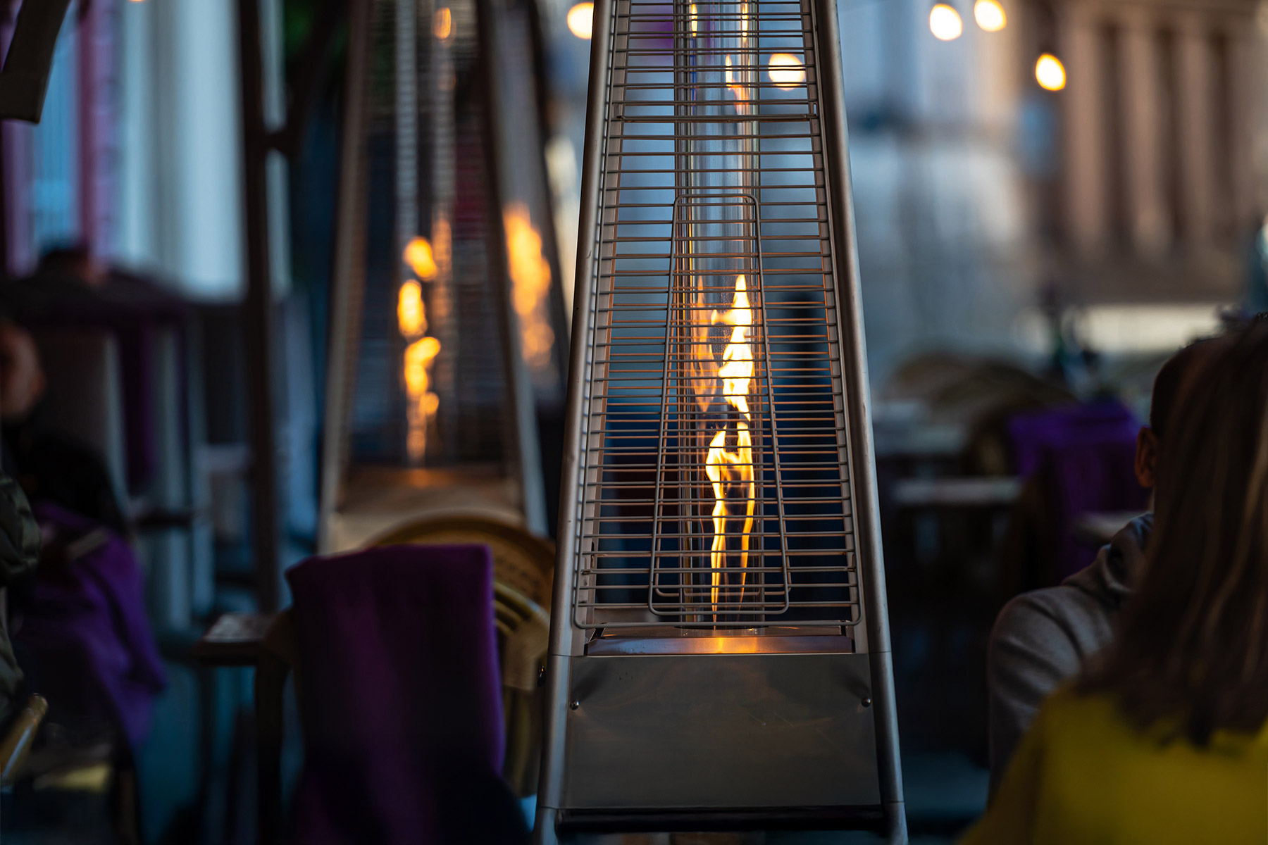 Propane patio heater