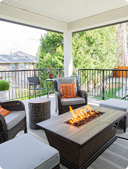 Propane Patio Fireplace
