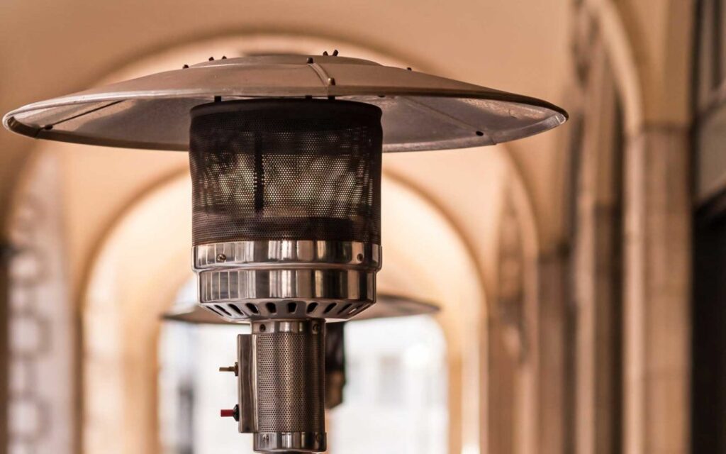 Propane gas space heater