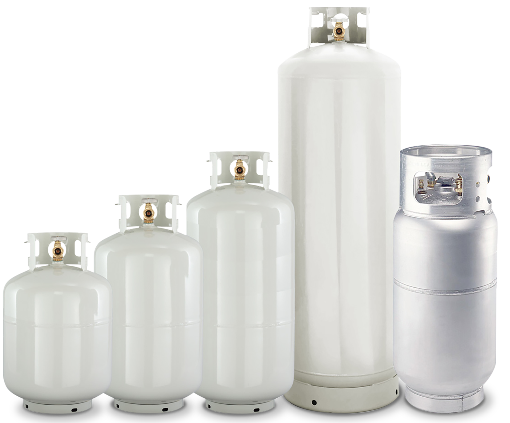 propane tank lineup